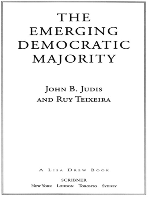 Cover image for book The Emerging Democratic Majority