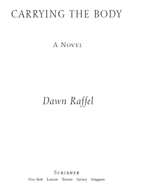 Cover image for book Carrying the Body