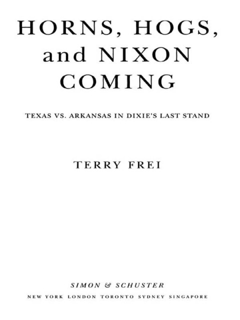 Cover image for book Horns, Hogs, and Nixon Coming