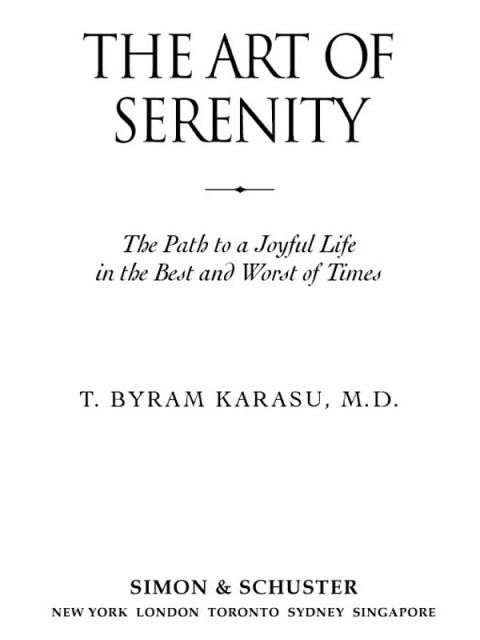 Cover image for book The Art of Serenity