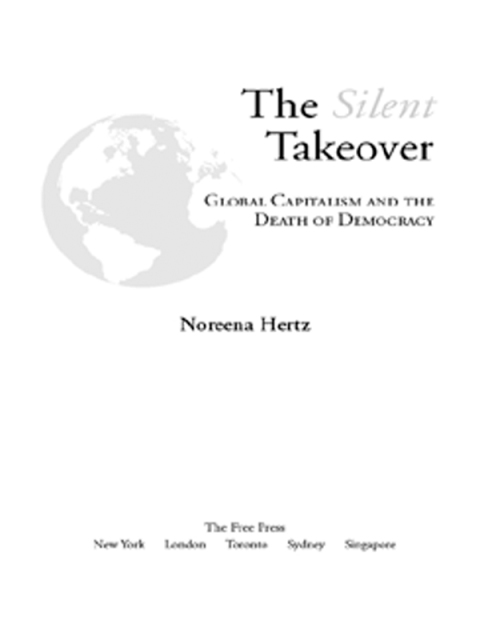 Cover image for book The Silent Takeover