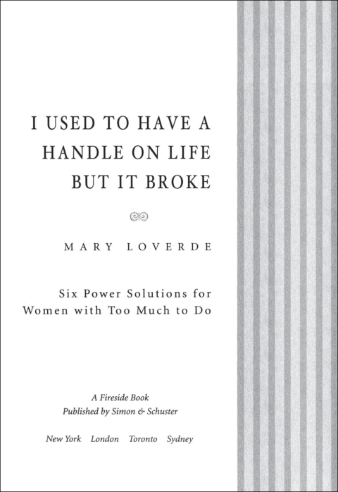 Cover image for book I Used to Have a Handle on Life But It Broke
