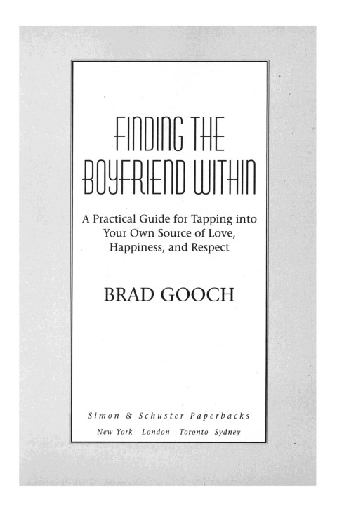 Cover image for book Finding the Boyfriend Within