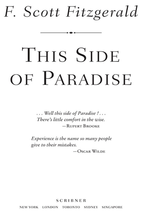 Cover image for book This Side of Paradise