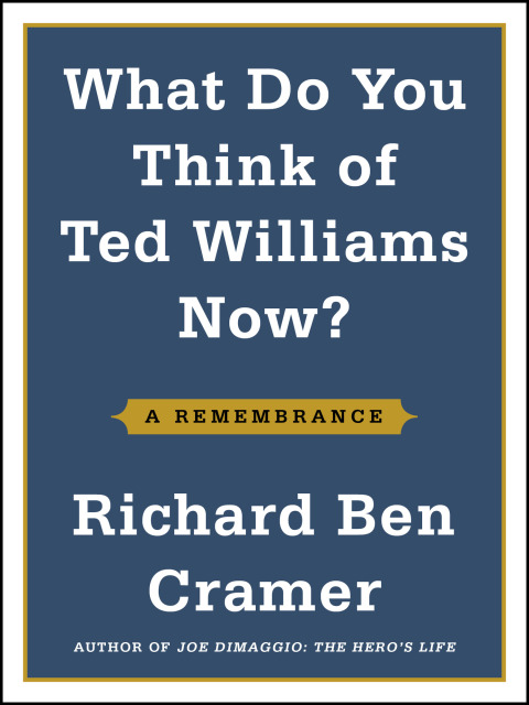 Cover image for book What Do You Think of Ted Williams Now?