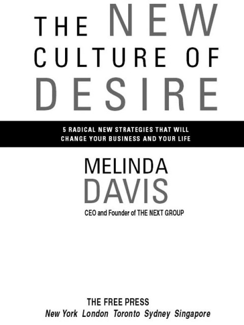 Cover image for book The New Culture of Desire
