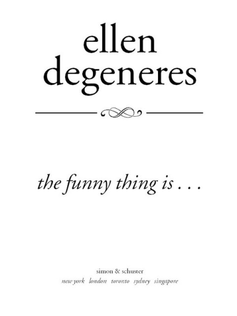 Cover image for book The Funny Thing Is...