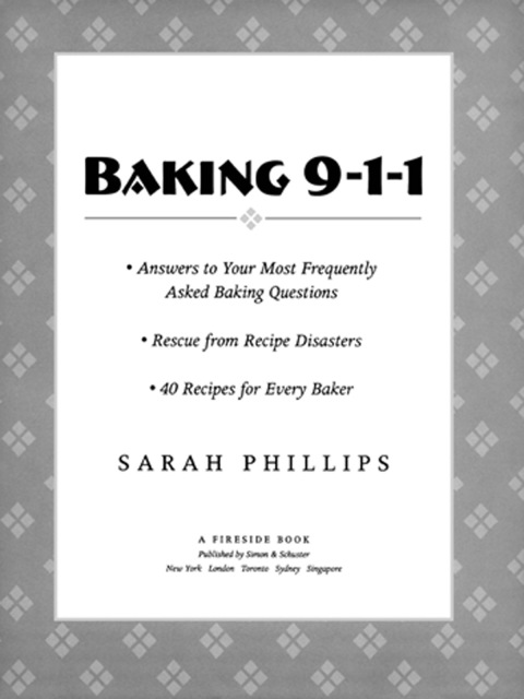 Cover image for book Baking 9-1-1