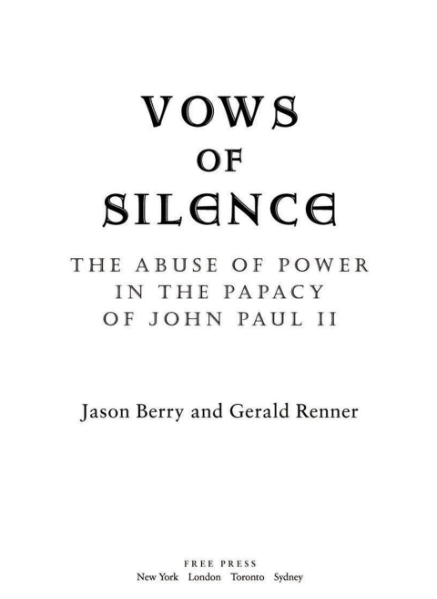 Cover image for book Vows of Silence