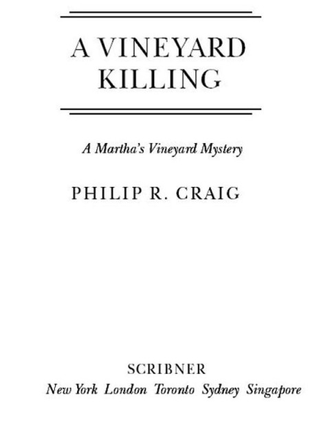 Cover image for book A Vineyard Killing