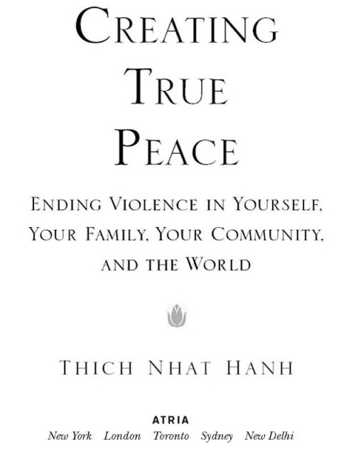 Cover image for book Creating True Peace