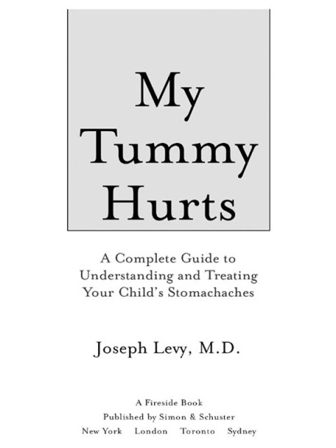 Cover image for book My Tummy Hurts