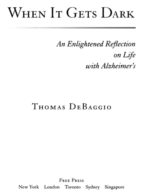 Cover image for book When It Gets Dark