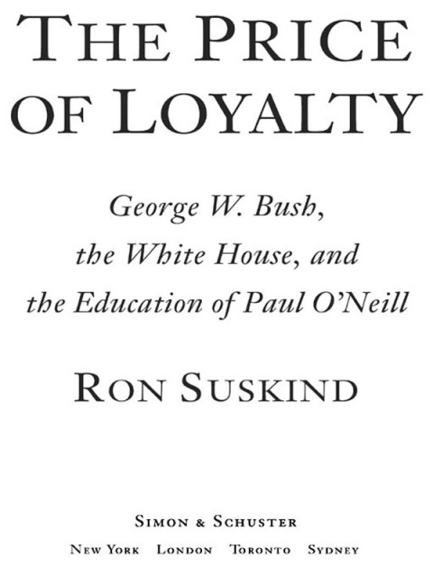 Cover image for book The Price of Loyalty