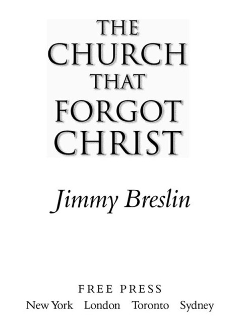 Cover image for book The Church That Forgot Christ