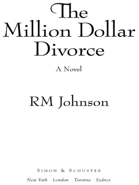 Cover image for book The Million Dollar Divorce