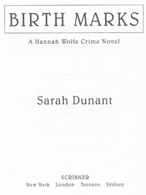 Cover image for book Birth Marks