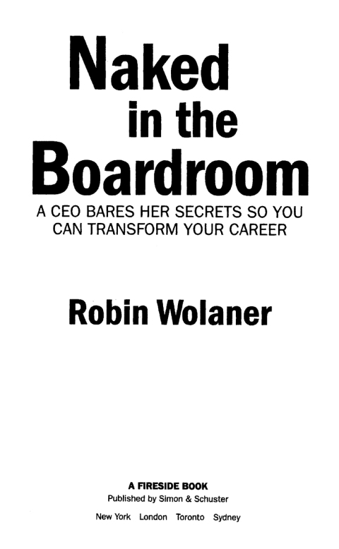 Cover image for book Naked in the Boardroom