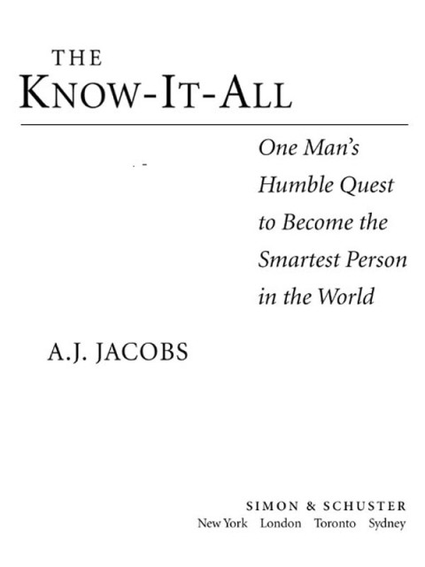 Cover image for book The Know-It-All