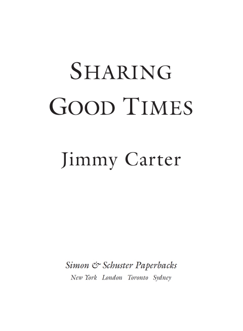 Cover image for book Sharing Good Times