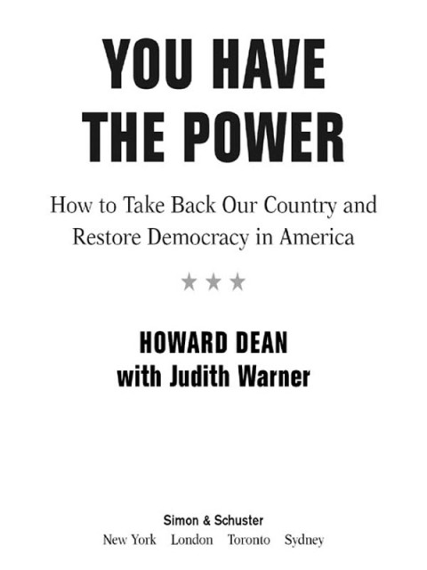 Cover image for book You Have the Power