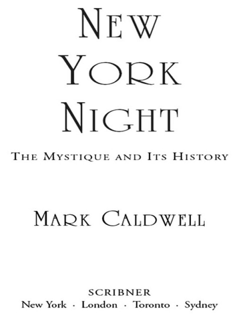 Cover image for book New York Night