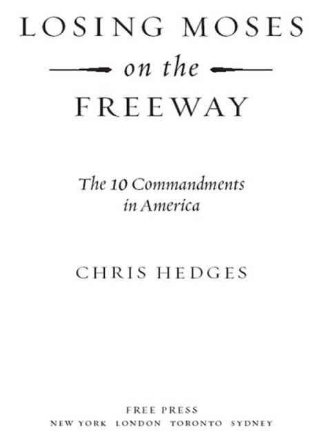 Cover image for book Losing Moses on the Freeway