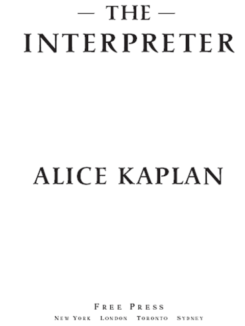 Cover image for book The Interpreter
