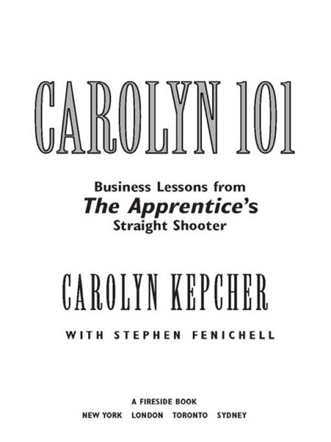 Cover image for book Carolyn 101