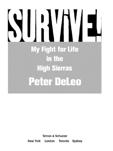 Cover image for book Survive!