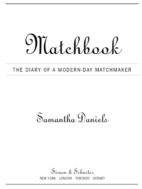 Cover image for book Matchbook