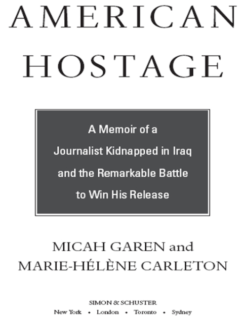 Cover image for book American Hostage