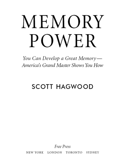 Cover image for book Memory Power