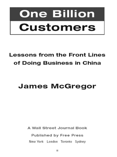 Cover image for book One Billion Customers