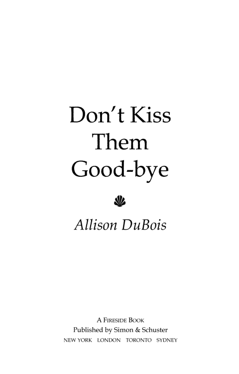 Cover image for book Don't Kiss Them Good-bye