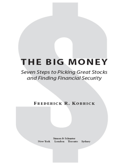 Cover image for book The Big Money