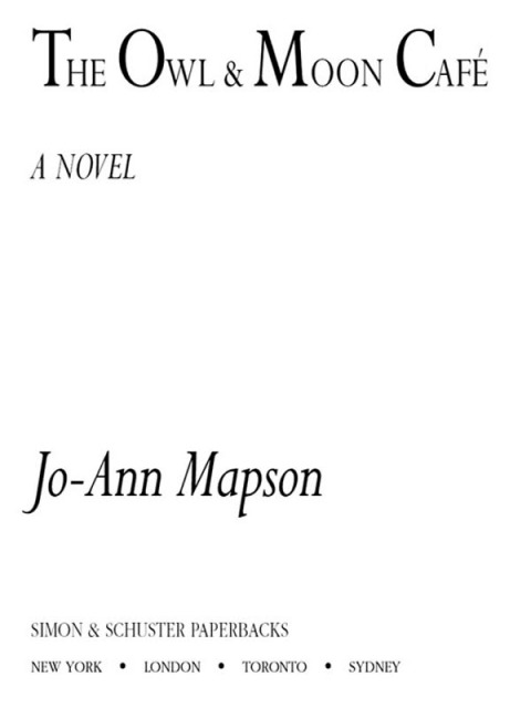 Cover image for book The Owl & Moon Cafe