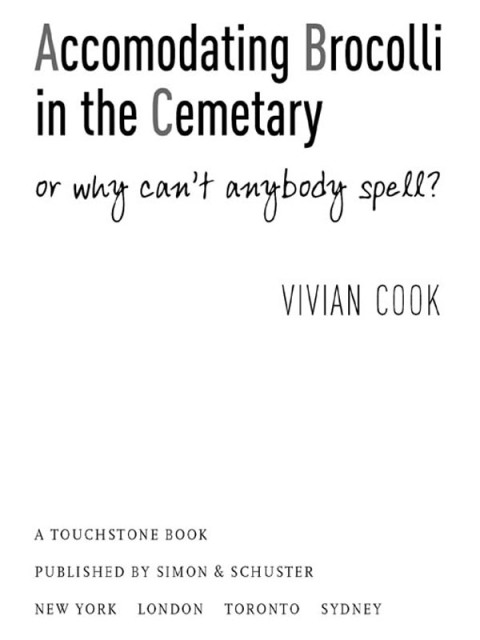 Cover image for book Accomodating Brocolli in the Cemetary