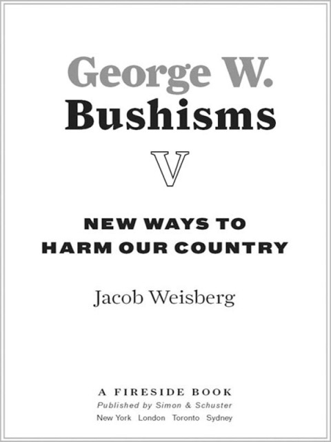 Cover image for book George W. Bushisms