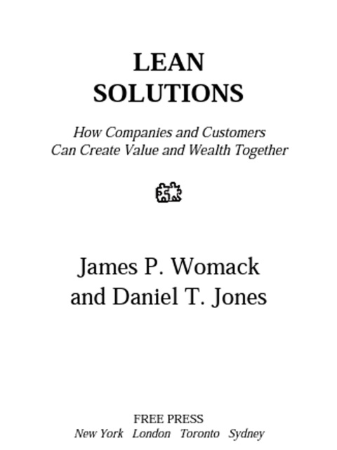 Cover image for book Lean Solutions