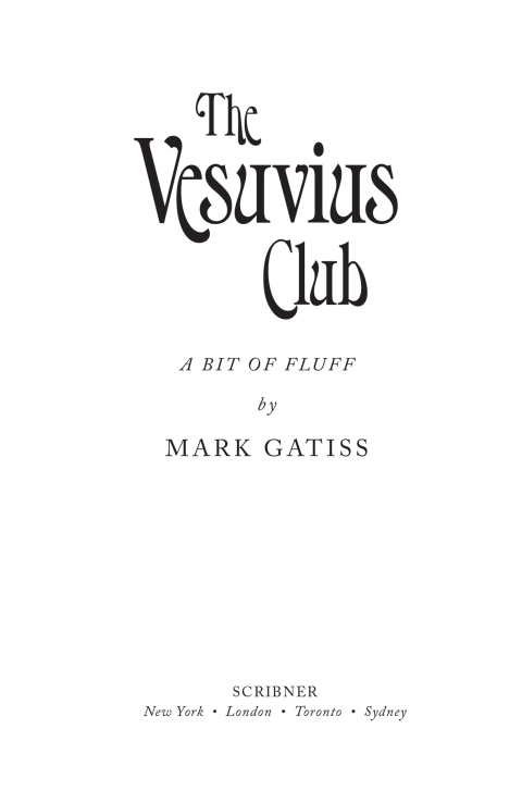 Cover image for book The Vesuvius Club