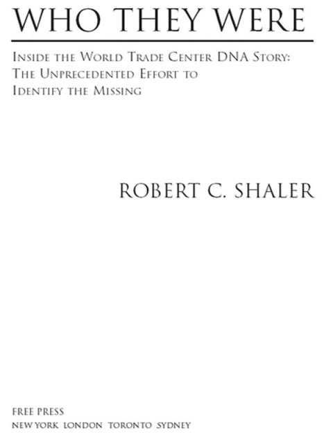 Cover image for book Who They Were