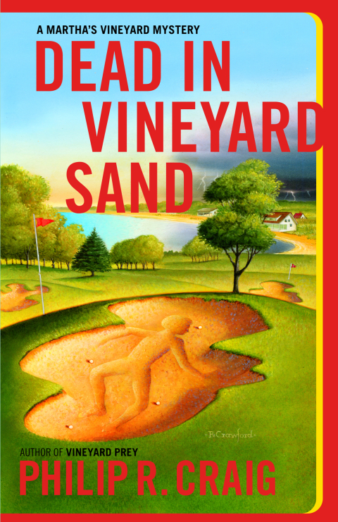 Cover image for book Dead in Vineyard Sand
