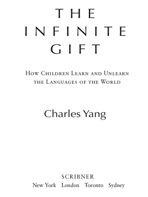 Cover image for book The Infinite Gift