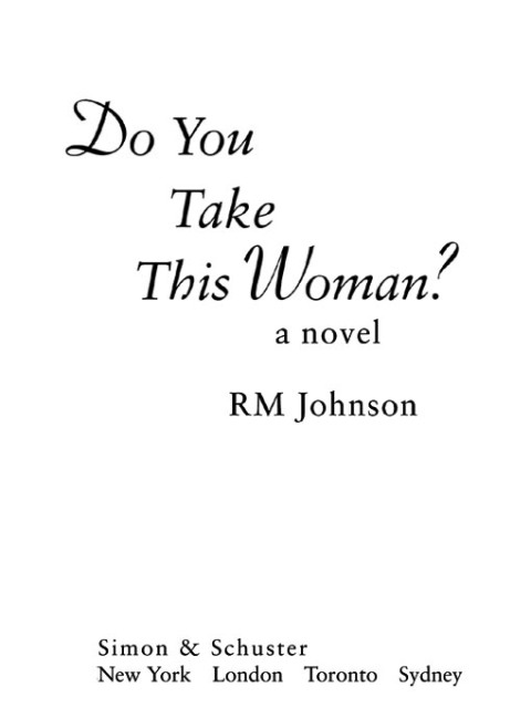 Cover image for book Do You Take This Woman?
