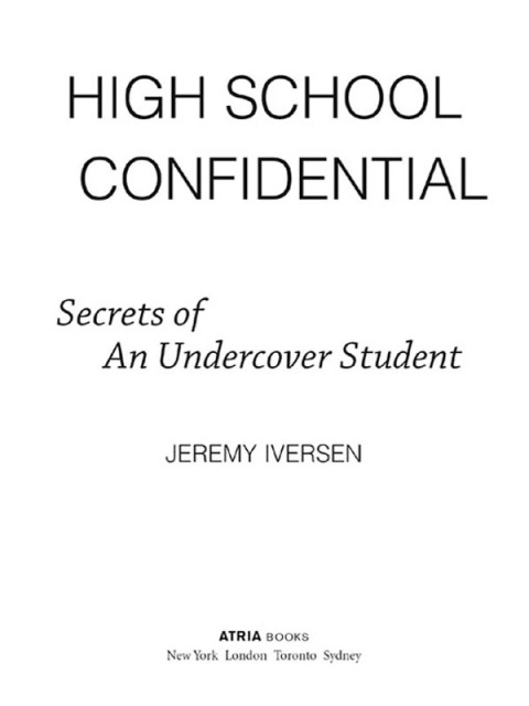 Cover image for book High School Confidential