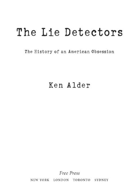 Cover image for book The Lie Detectors