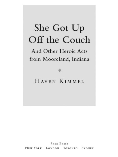 Cover image for book She Got Up Off the Couch
