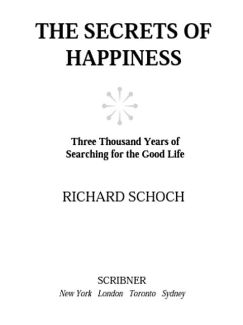 Cover image for book The Secrets of Happiness