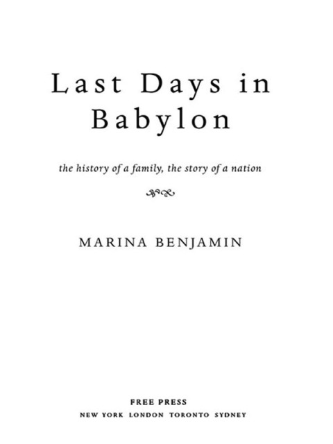 Cover image for book Last Days in Babylon